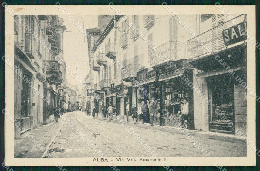 Cuneo Alba cartolina QK8860 – fronte