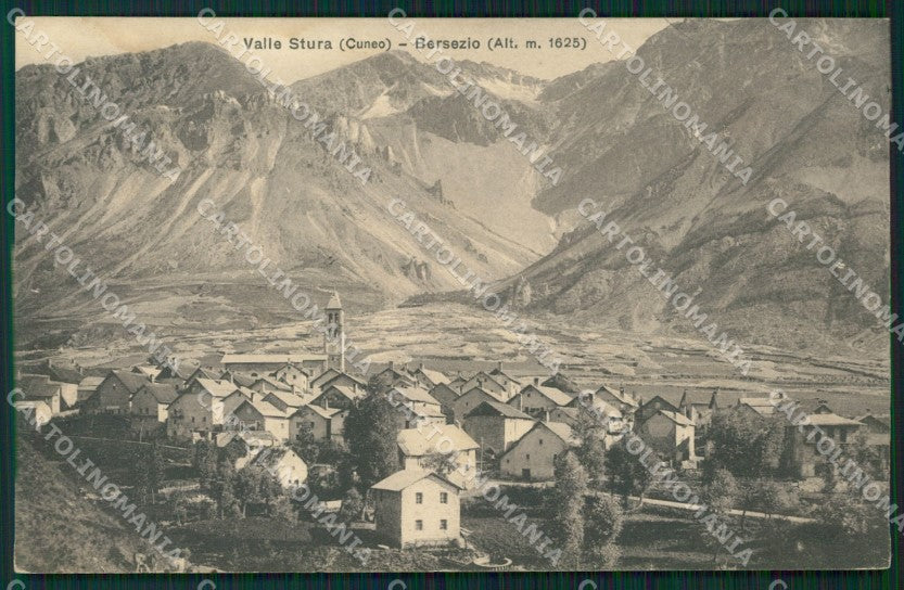 Cuneo Bersezio cartolina QK8863 – fronte
