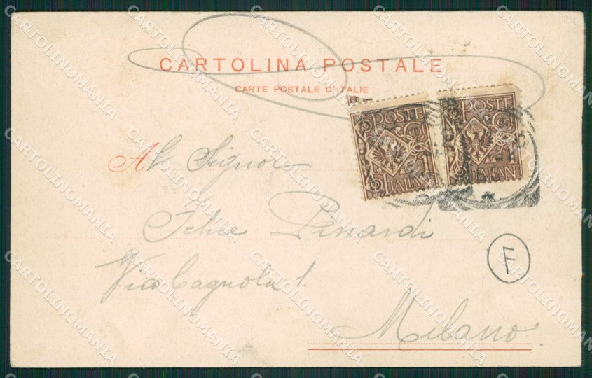 Cuneo Argentera cartolina QK8866 – retro