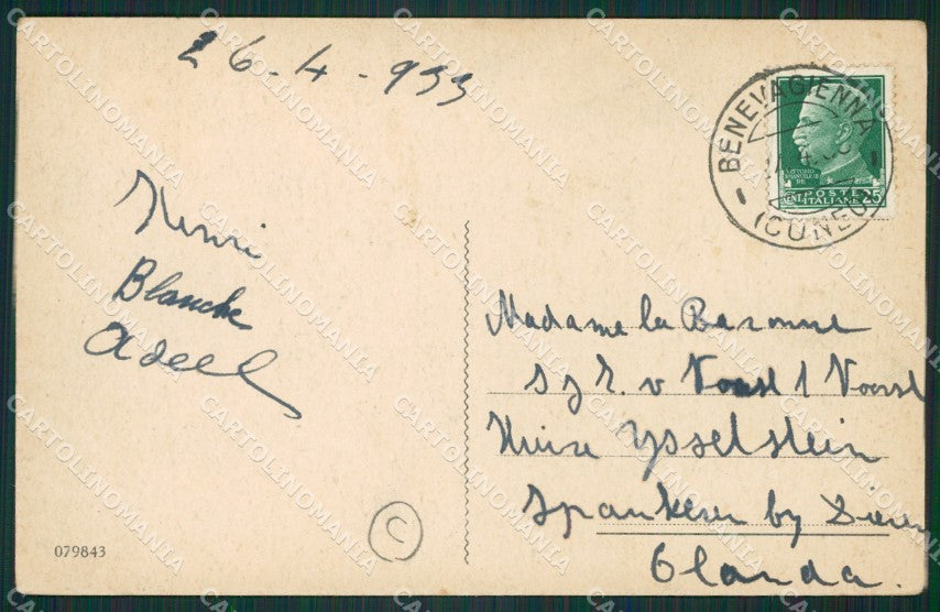 Cuneo Benevagienna Bene Vagienna cartolina QK8868 – retro