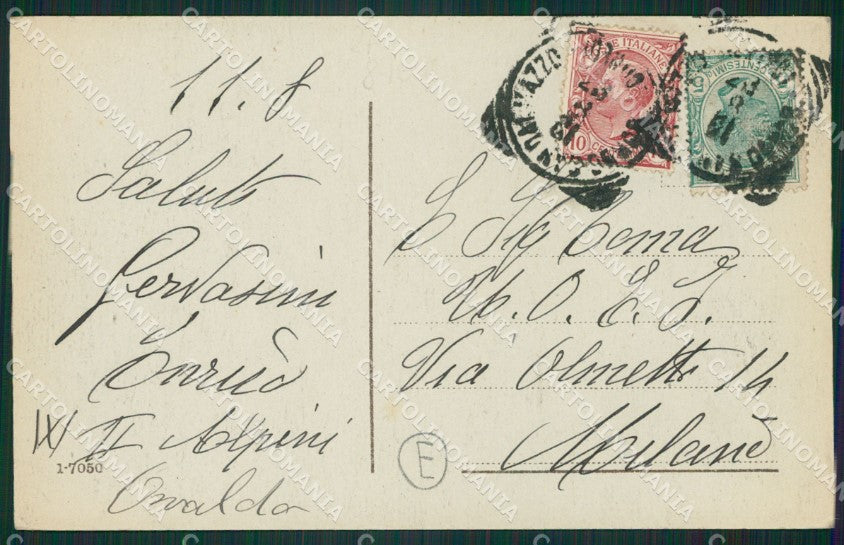 Cuneo Borgo San Dalmazzo cartolina QK8874 – retro