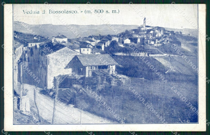Cuneo Bossolasco cartolina QK8876 – fronte