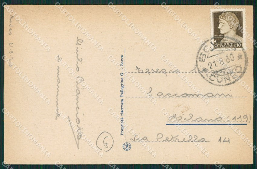 Cuneo Boves cartolina QK8877 – retro