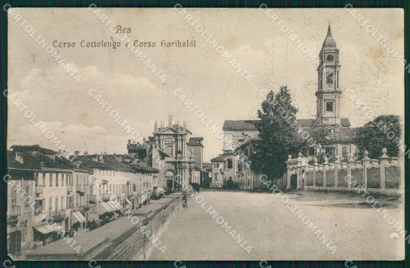 Cuneo Bra PIEGHINA cartolina QK8899 – fronte
