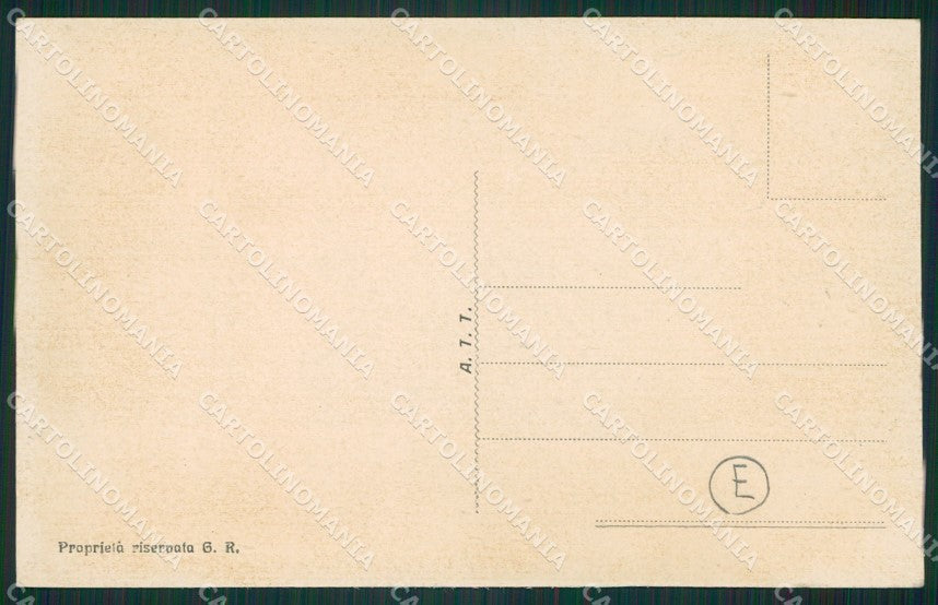 Cuneo Bra Caserma Militari cartolina QK8901 – retro
