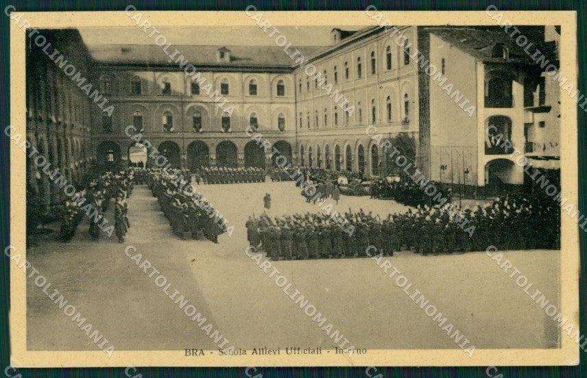 Cuneo Bra Caserma Militari cartolina QK8910 – fronte