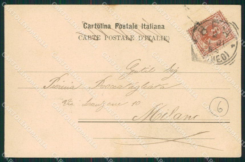 Cuneo Bra cartolina QK8927 – retro