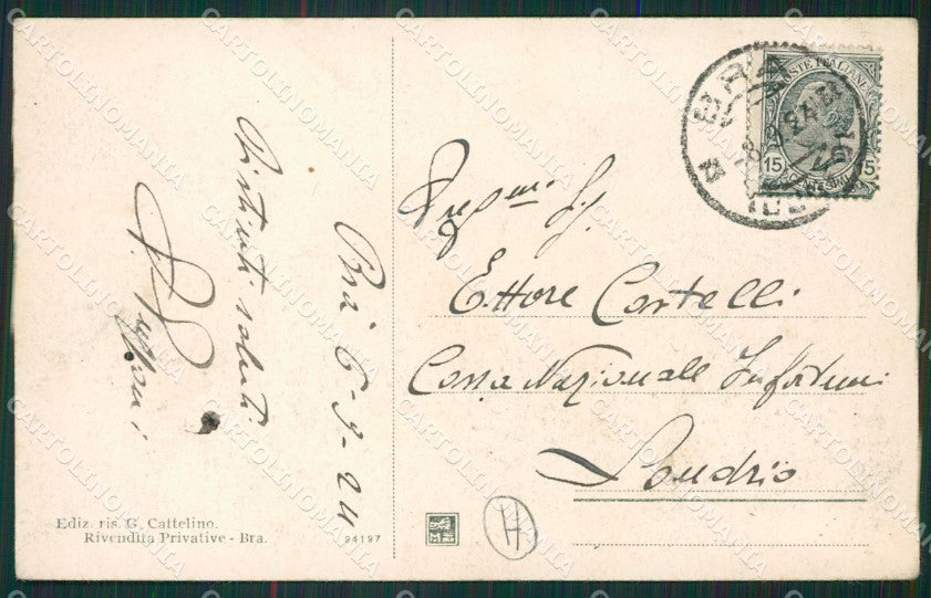 Cuneo Bra cartolina QK8931 – retro