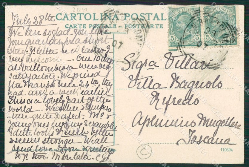 Cuneo Chiusa Pesio cartolina QK8961 – retro