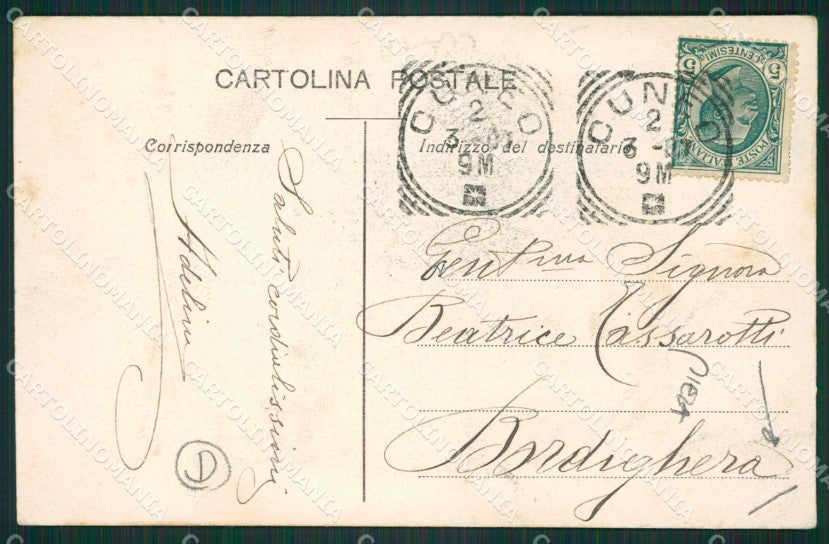 Cuneo Chiusa Pesio PIEGA cartolina QK8964 – retro