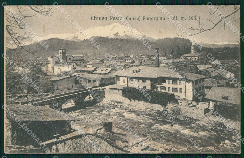 Cuneo Chiusa Pesio cartolina QK8967 – fronte