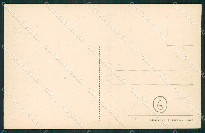 Cuneo Argentera Colle della Maddalena cartolina QK8974 – retro