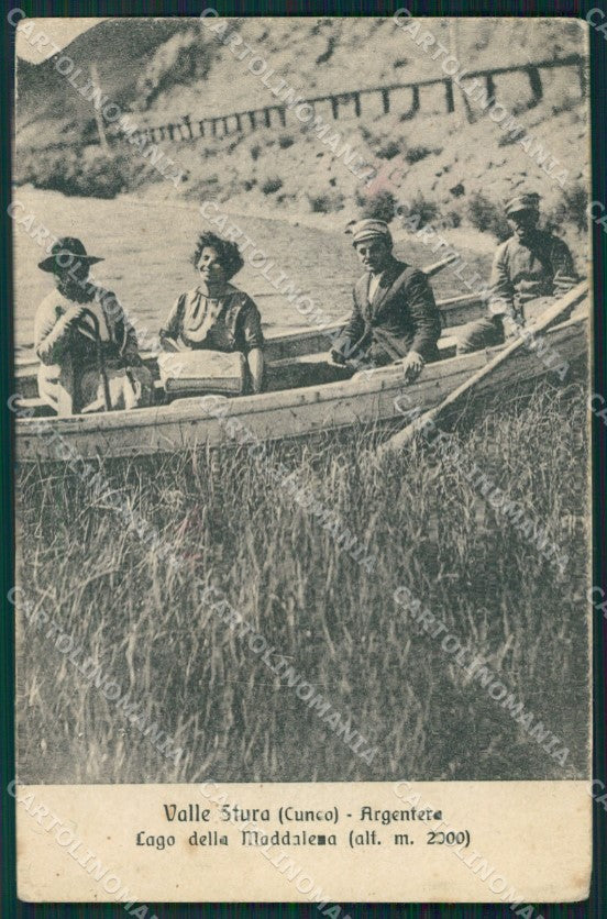 Cuneo Argentera Colle della Maddalena cartolina QK8975 – fronte