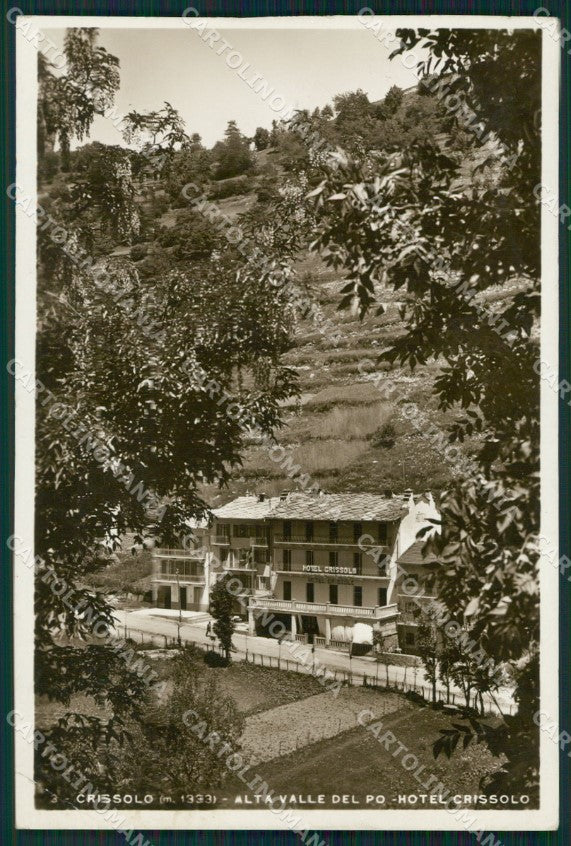 Cuneo Crissolo PIEGA foto cartolina QK8976 – fronte
