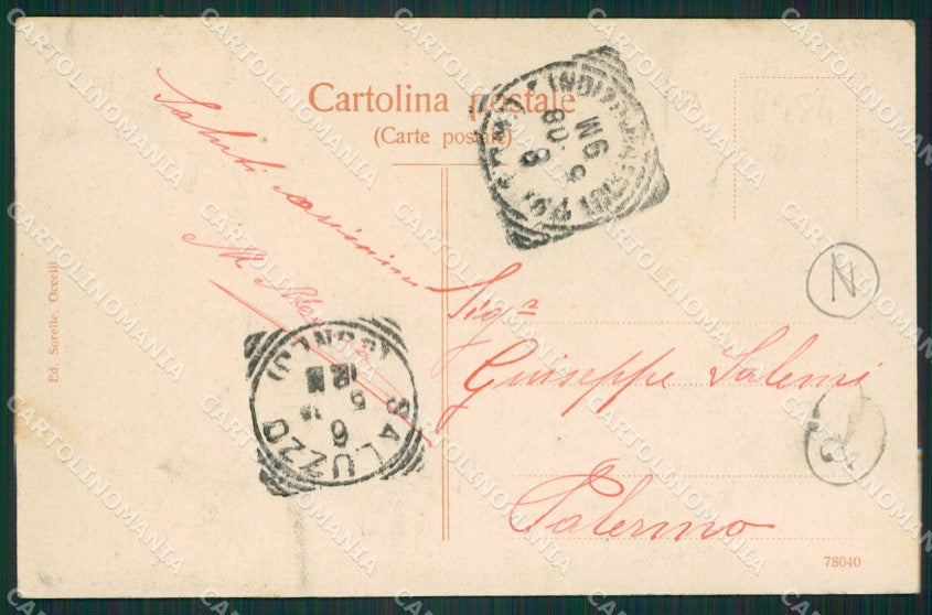 Cuneo Crissolo cartolina QK8978 – retro