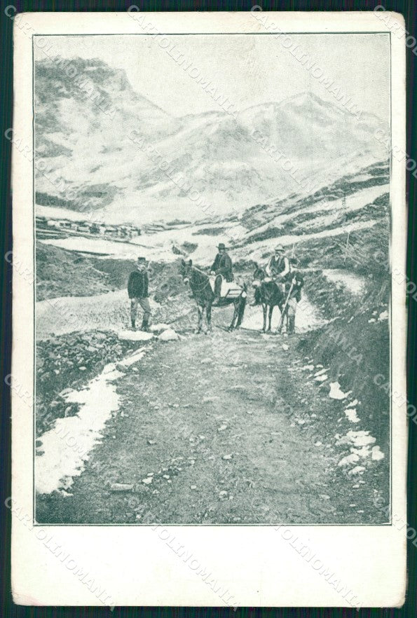 Cuneo Chinale Valle Varaita cartolina QK8984 – fronte