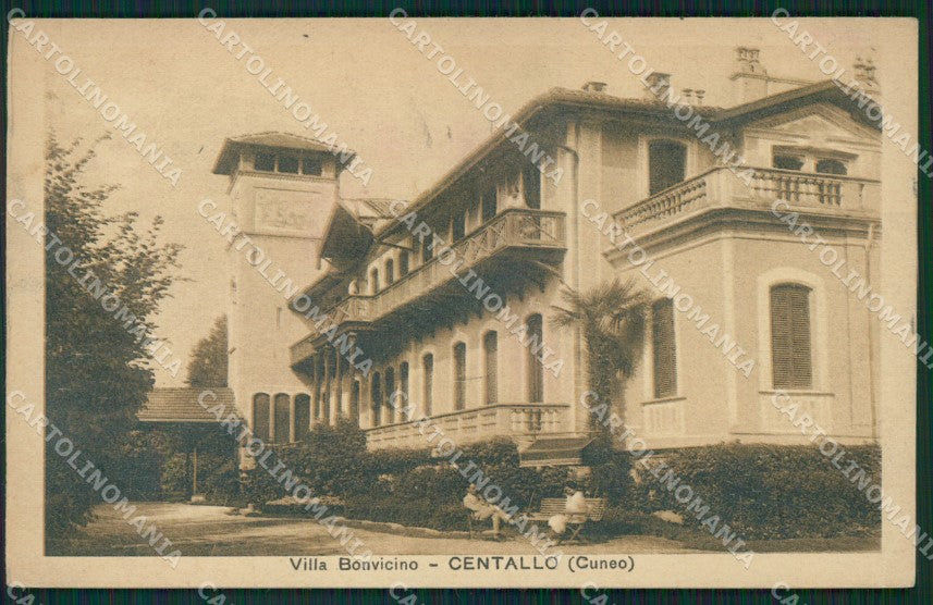 Cuneo Centallo cartolina QK8985 – fronte