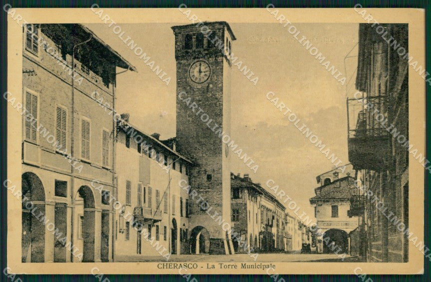 Cuneo Cherasco cartolina QK8990 – fronte