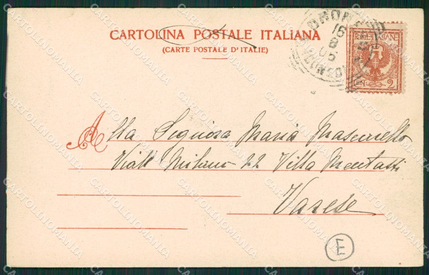 Cuneo Dronero cartolina QK9002 – retro