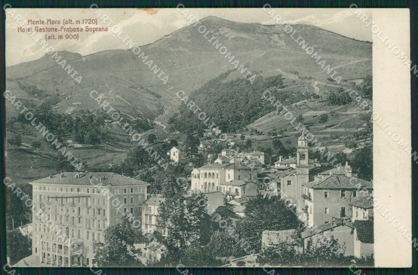 Cuneo Frabosa Soprana cartolina QK9007 – fronte