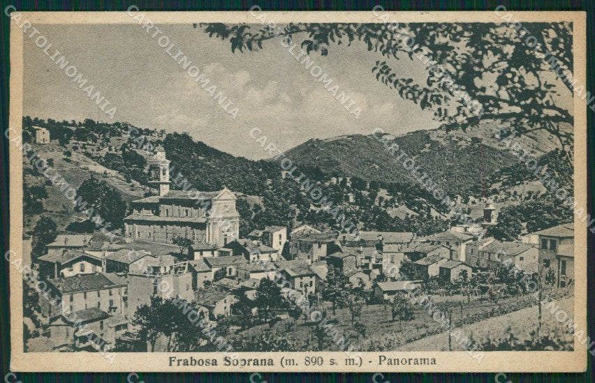 Cuneo Frabosa Soprana PIEGHINA cartolina QK9008 – fronte
