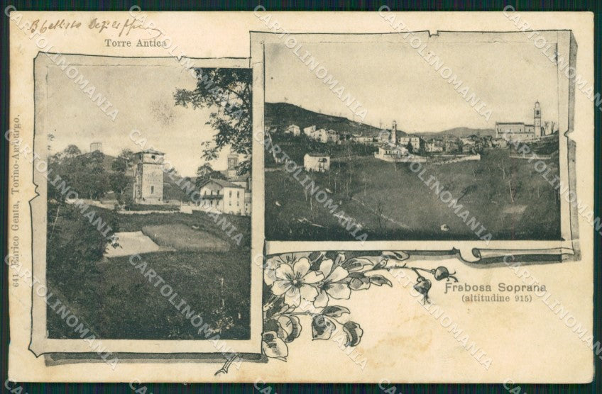 Cuneo Frabosa Soprana Genta cartolina QK9009 – fronte