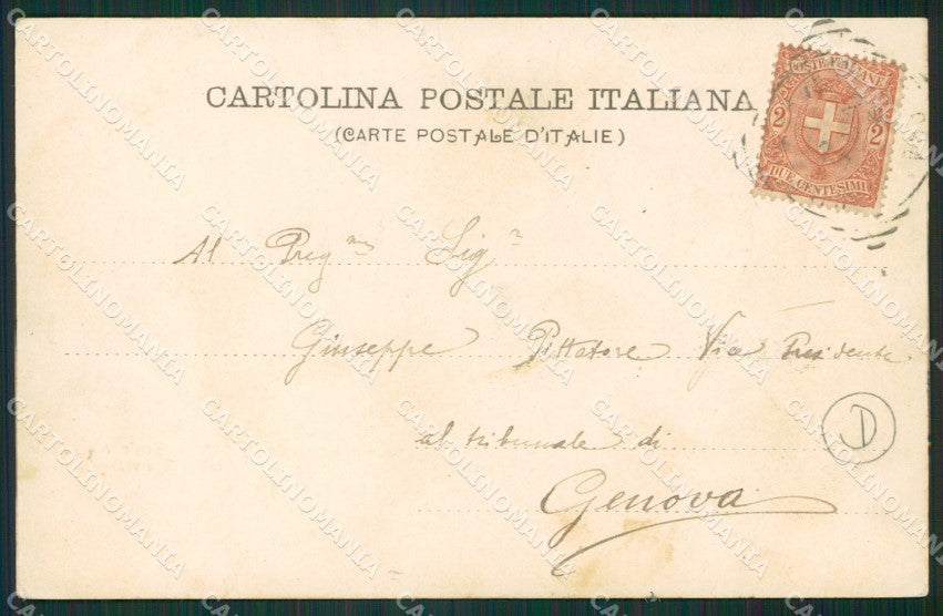 Cuneo Frabosa Soprana Genta cartolina QK9009 – retro