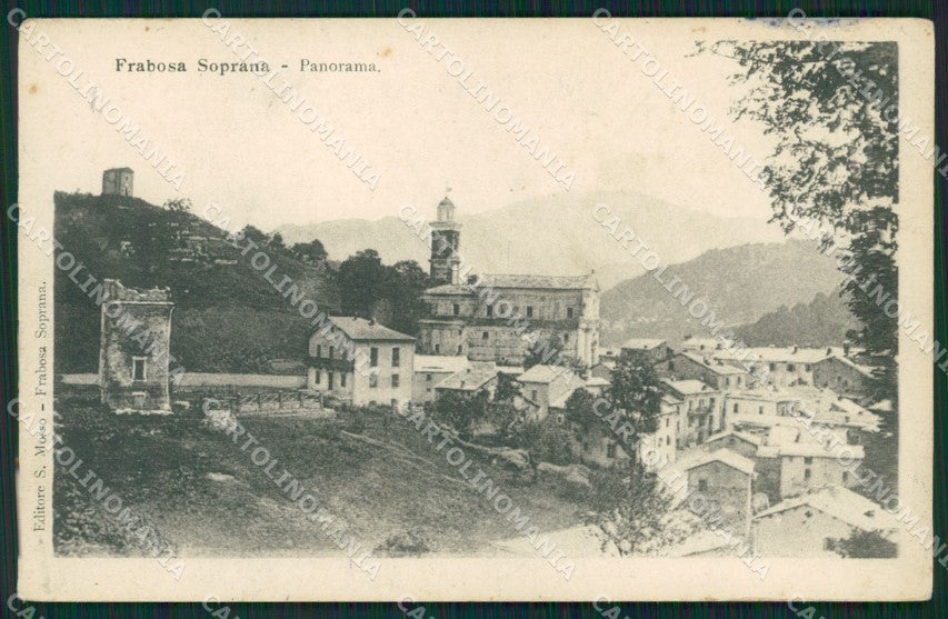 Cuneo Frabosa Soprana cartolina QK9010 – fronte
