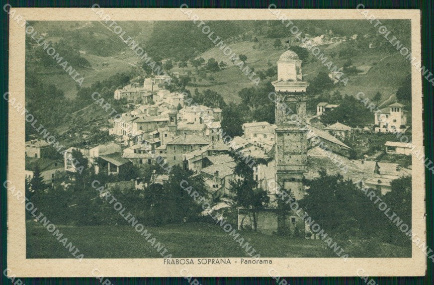 Cuneo Frabosa Soprana cartolina QK9011 – fronte