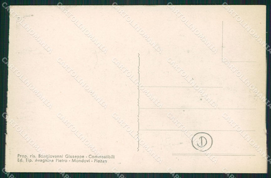 Cuneo Frabosa Soprana cartolina QK9011 – retro