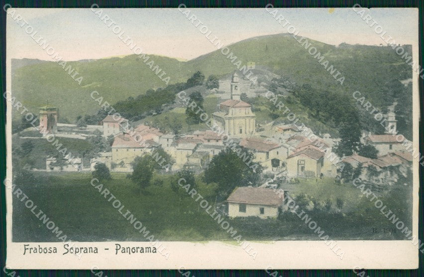 Cuneo Frabosa Soprana cartolina QK9012 – fronte