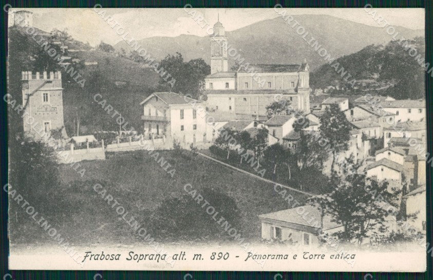 Cuneo Frabosa Soprana cartolina QK9016 – fronte
