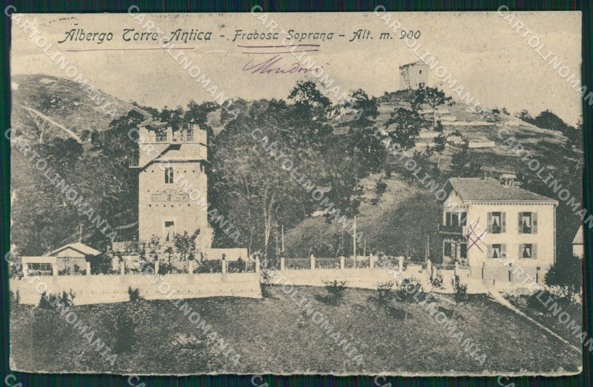 Cuneo Frabosa Soprana ABRASA cartolina QK9019 – fronte