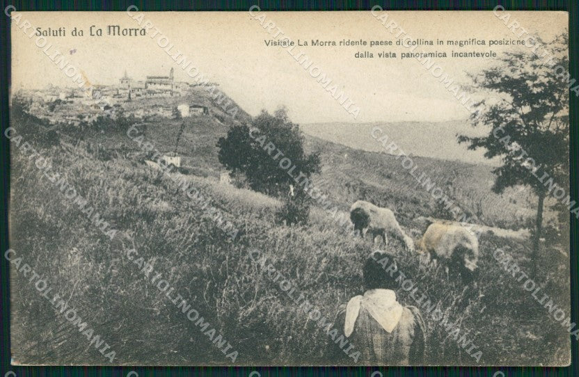 Cuneo La Morra cartolina QK9025 – fronte