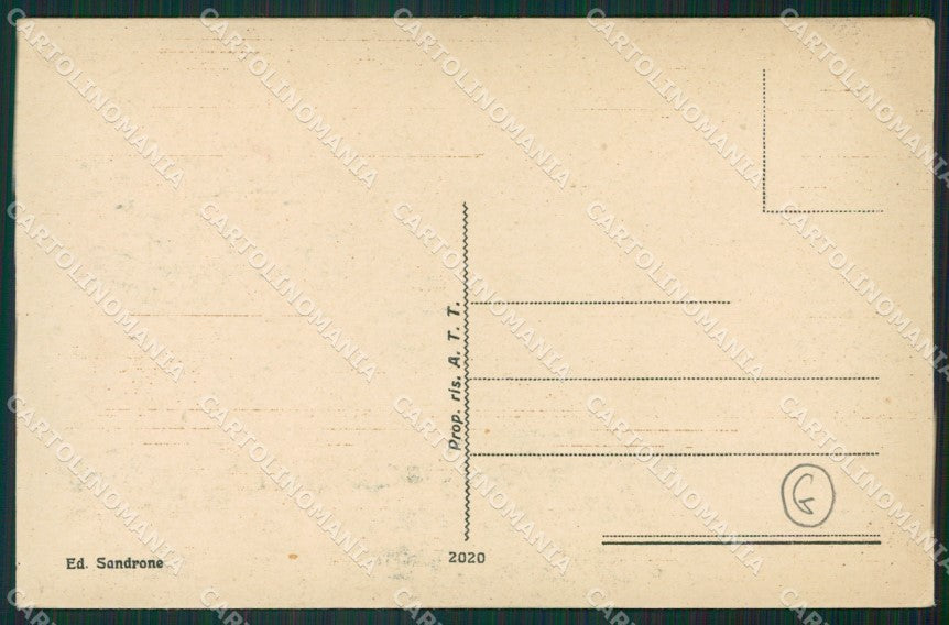 Cuneo La Morra cartolina QK9027 – retro