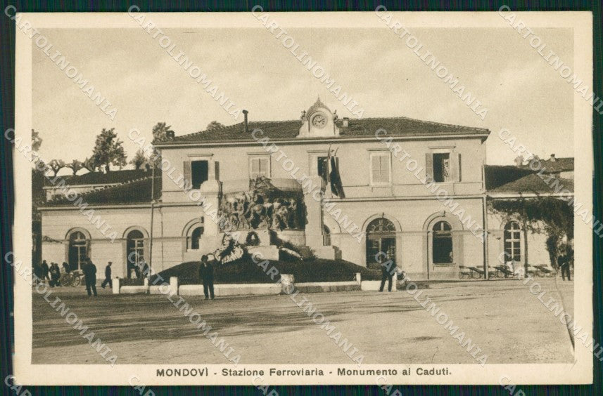 Cuneo Mondovì Stazione cartolina QK9038 – fronte