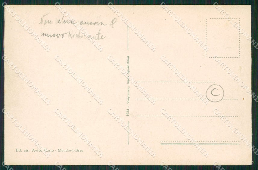 Cuneo Mondovì Stazione cartolina QK9038 – retro