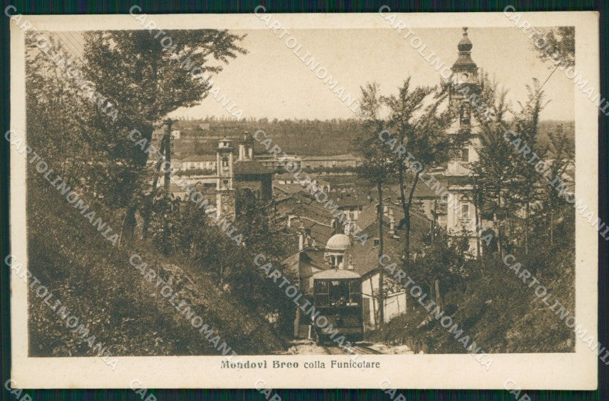 Cuneo Mondovì Funicolare cartolina QK9047 – fronte