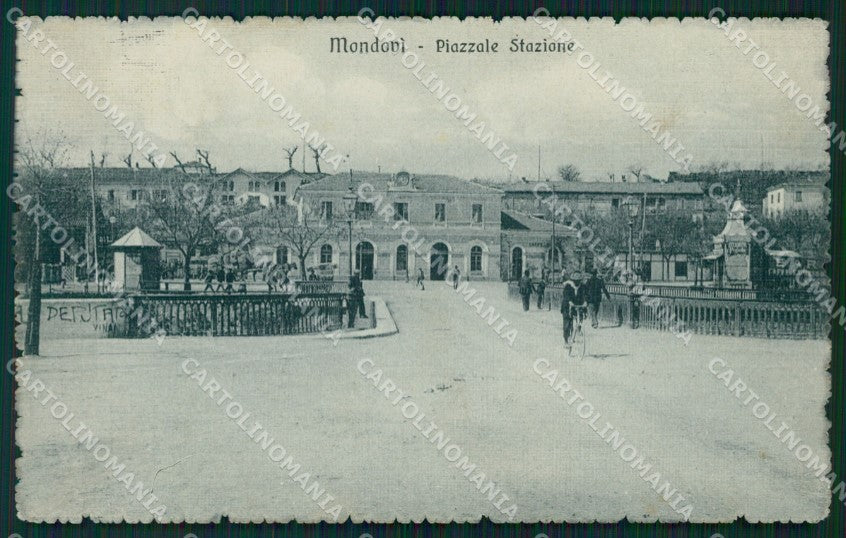 Cuneo Mondovì Stazione cartolina QK9054 – fronte