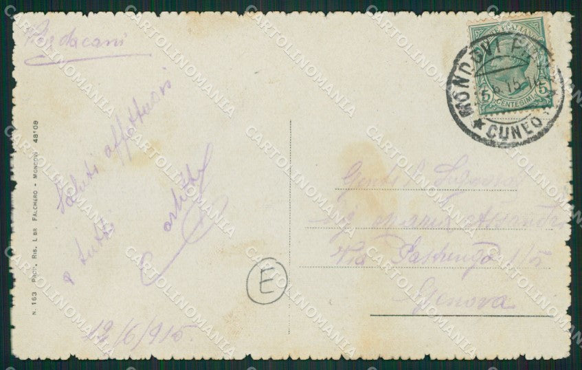 Cuneo Mondovì Stazione cartolina QK9054 – retro
