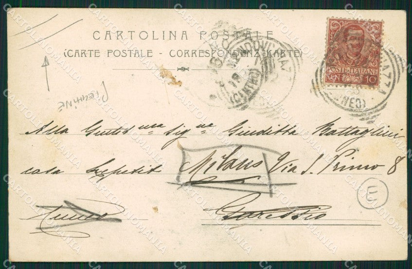 Cuneo Mondovì PIEGHINE cartolina QK9057 – retro