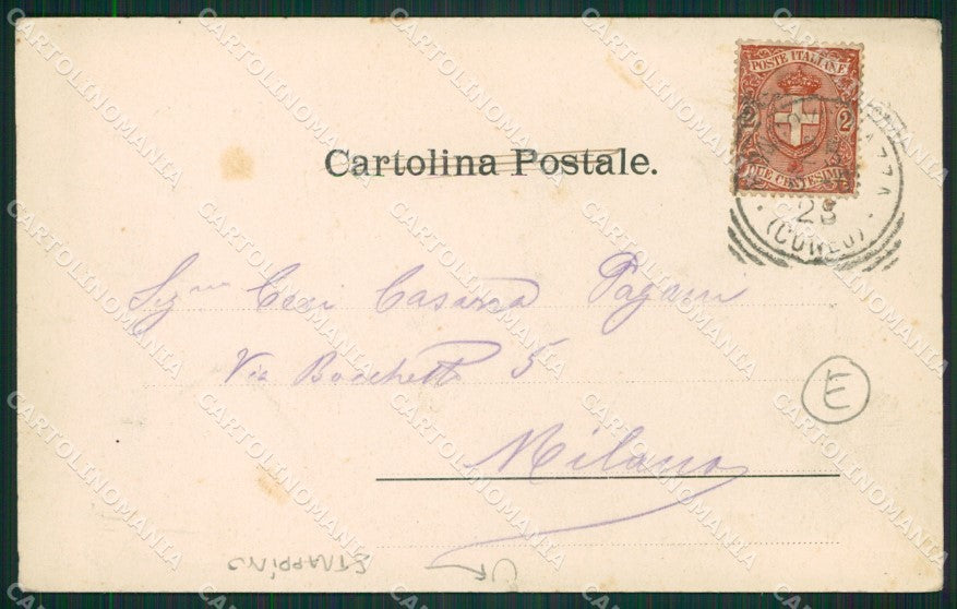 Cuneo Mondovì Stazione STRAPPINO cartolina QK9058 – retro