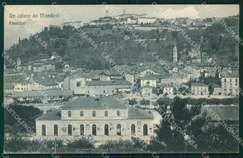 Cuneo Mondovì Stazione cartolina QK9059 – fronte