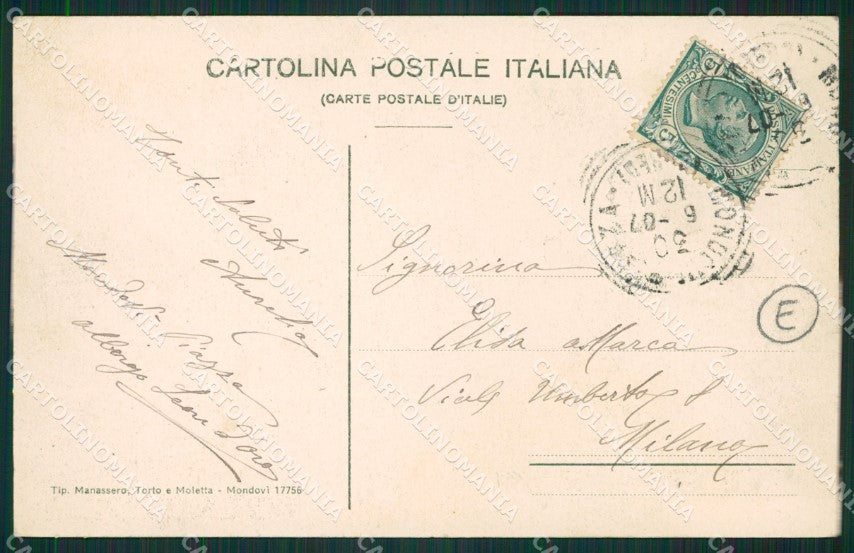 Cuneo Mondovì Stazione cartolina QK9059 – retro