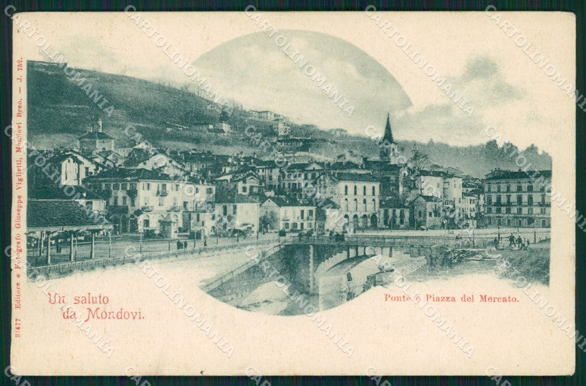 Cuneo Mondovì PIEGHINA cartolina QK9063 – fronte