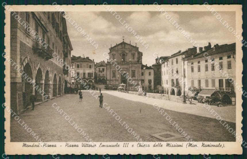 Cuneo Mondovì cartolina QK9064 – fronte