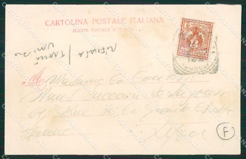 Cuneo Mondovì RIFILATA TRACCE UMIDO cartolina QK9069 – retro