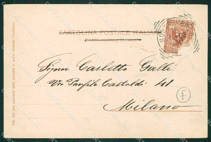 Cuneo Mondovì Funicolare cartolina QK9073 – retro