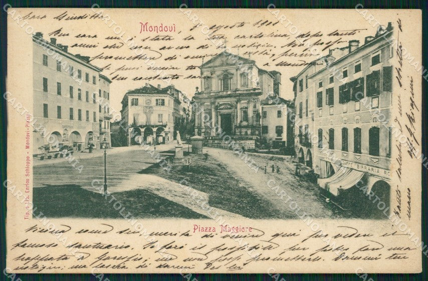 Cuneo Mondovì cartolina QK9074 – fronte