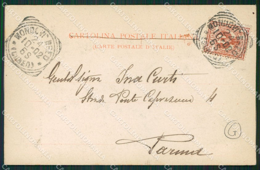 Cuneo Mondovì cartolina QK9085 – retro